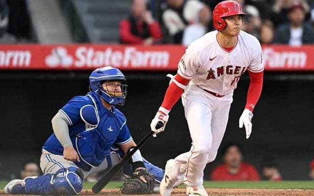 【MLB】大谷翔平、自己最長31試合連続出塁に更新　侍J＆OP戦含めると55戦連続出塁