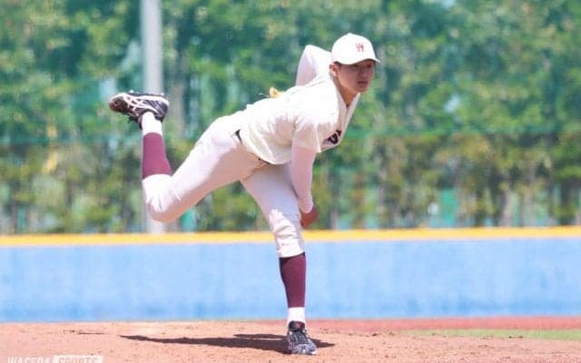 ５人の投手リレーにより接戦を制す／日大戦