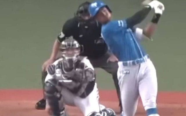 雄大な放物線に「トラウト味を感じる」　5年目23歳の飛距離に驚愕「ロマンの塊だな」