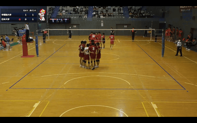 関東大学バレーボール連盟 男子1部春季リーグ戦 Bコート【見逃し配信】