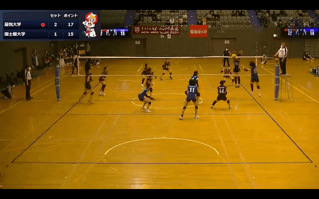 関東大学バレーボール連盟 女子1部春季リーグ戦 Aコート【見逃し配信】