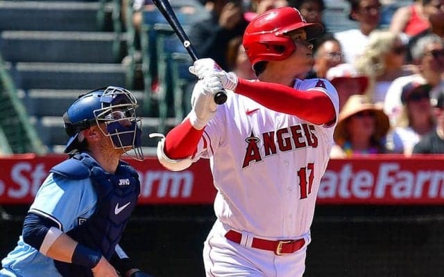 【MLB】大谷翔平の“超・悪球打ち”に米衝撃「クレイジーだ」　完全試合男も「えげつない」