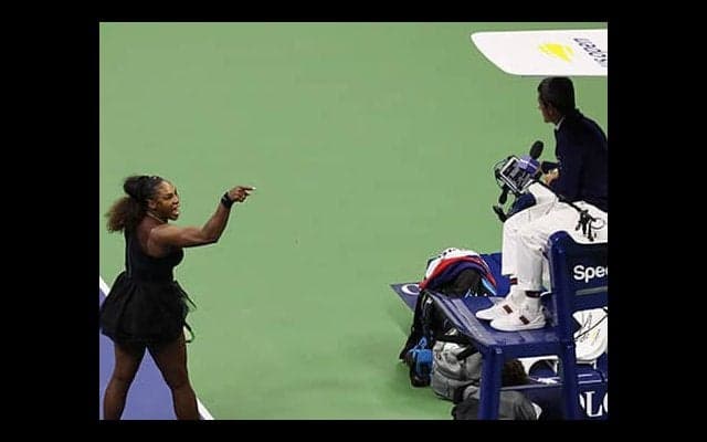 大坂vsセリーナ決勝審判引退