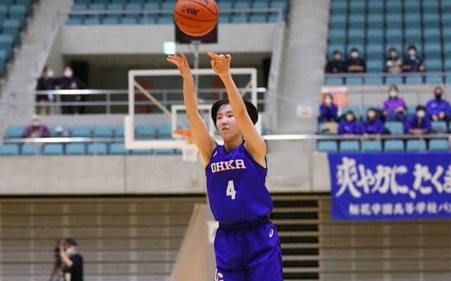 【高校バスケ注目選手2023】田中こころ（桜花学園）「タイトル奪還を目指すポイントゲッター」