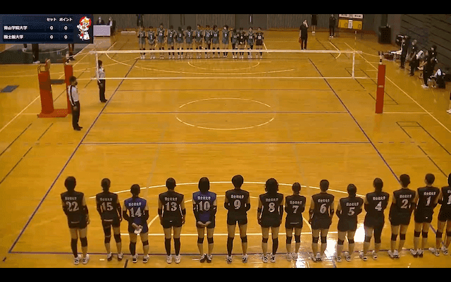 関東大学バレーボール連盟 女子1部春季リーグ戦 Aコート【見逃し配信】