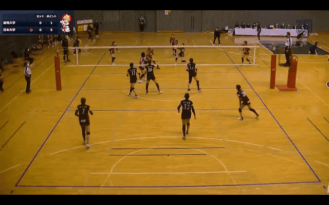 関東大学バレーボール連盟 女子1部春季リーグ戦 Bコート【見逃し配信】