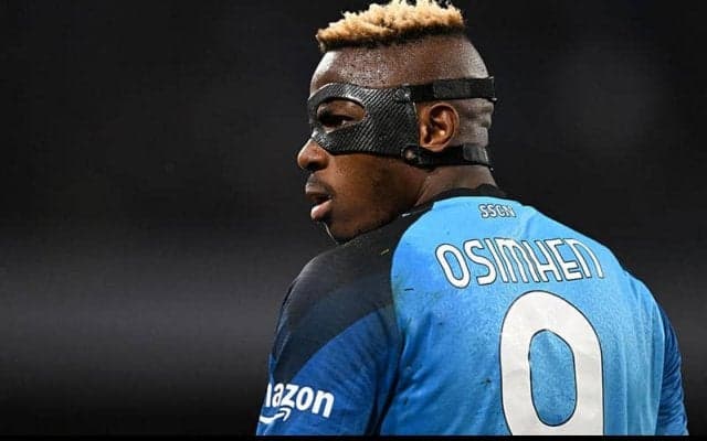 オシムヘンがミランとのCL1stレグを欠場、ナポリ会長が明言