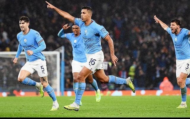 今ラウンド屈指の強豪対決初戦は圧巻シティがバイエルンに3発完勝！　ロドリのゴラッソにB・シウバとハーランドが1G1Aの共演《CL》