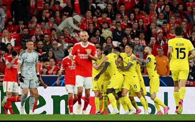 バレッラ&ルカク弾のインテルが敵地でベンフィカに競り勝ち先勝《CL》