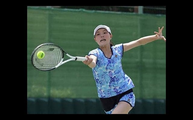 16歳 木下晴結が初戦突破