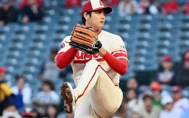 【MLB】大谷翔平、歴史的な快挙連発　伝説ライアン超え球団新記録、開幕3戦防御率は球団3位