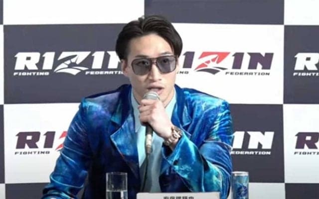 【RIZIN.42】「BreakingDownから来ました」安保瑠輝也、ブアカーオ戦にKO宣言「俺が『新ルール』をぶち上げたい」