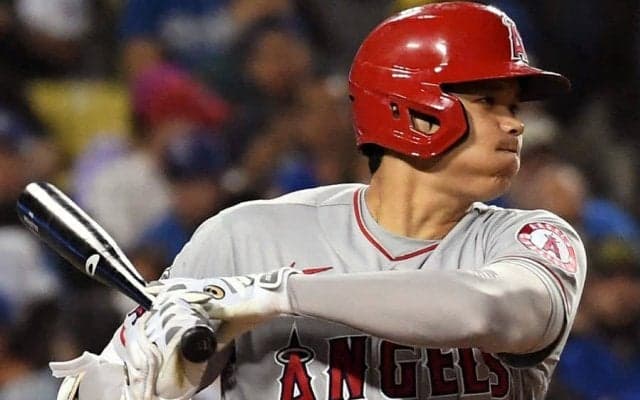 【MLB】大谷翔平、ルース聖地で2試合連続安打　詰まりながらも中前へ、一塁で痺れる素ぶり