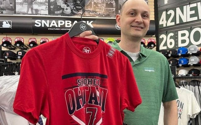 【MLB】大谷翔平グッズをRソックスで異例の販売「別の選手なら置かない」　店長が語る魅力