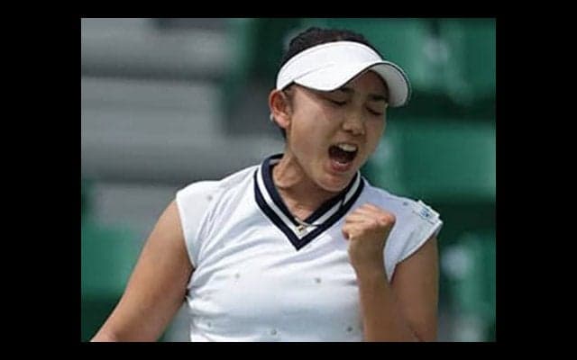 岡村恭香が日本勢唯一の4強