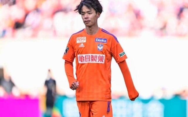 「うますぎだろ!!!」新潟MF伊藤涼太郎の「ワンツー→地を這うミドル」の2点目ゴールが大絶賛！「ワールドクラスよ」「デブライネみたいなシュート」の声