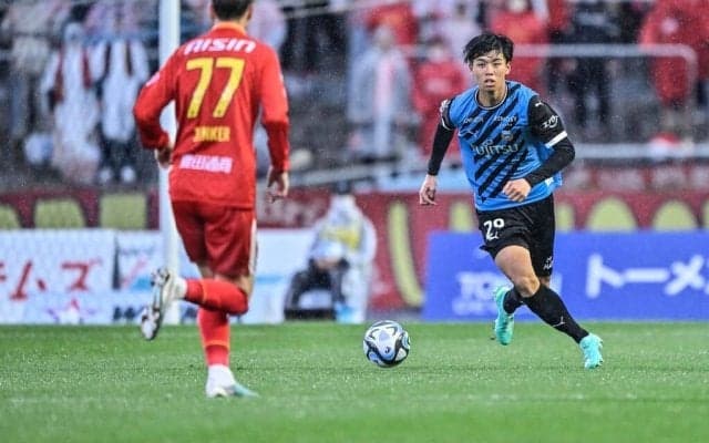 「効果的なパスを出せたら」川崎・高井幸大が名古屋戦で感じた、手応えと課題。「強いチームの中でやれた部分がある」