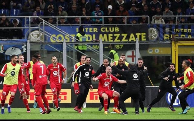 曲者モンツァにウノゼロで敗戦のインテル、5戦勝ちなしに《セリエA》