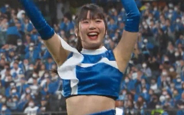 “きつね”エースの新パフォが「女神確定」　近すぎ腰フリフリに興奮「かわいすぎ」