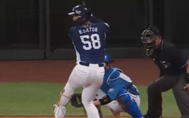 打者が立っているだけで「3点入った」　バット振らぬ“珍猛攻”は「瞬時に本塁行った」