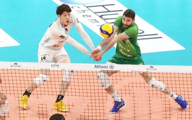 ミラノの石川祐希がMVP　プレーオフ準決勝第2戦に勝利