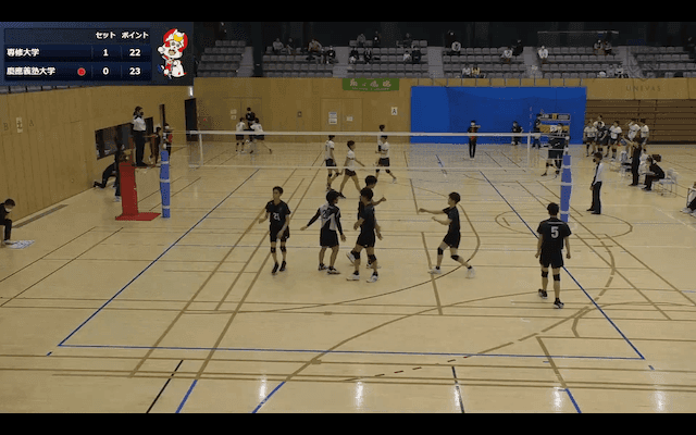 関東大学バレーボール連盟 男子1部春季リーグ戦 Aコート【見逃し配信】