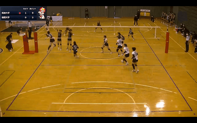 関東大学バレーボール連盟 女子1部春季リーグ戦 Aコート【見逃し配信】