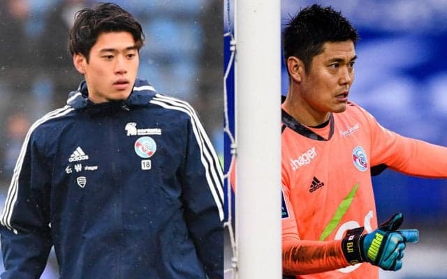 鳴り響く「ユイト」コール！鈴木唯人が仏での衝撃初ゴールを決めた直後の映像が公開！川島永嗣との固い握手も