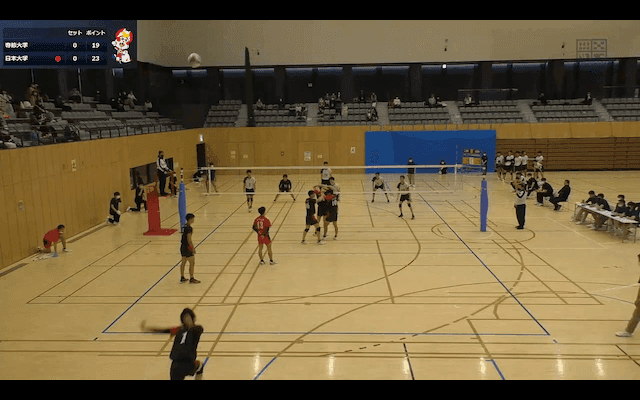 関東大学バレーボール連盟 男子1部春季リーグ戦 Aコート【見逃し配信】