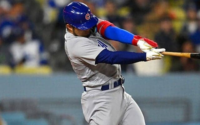 【MLB】鈴木誠也、痛烈な勝ち越し適時打　2試合ぶり快音…「4番・右翼」でスタメン出場