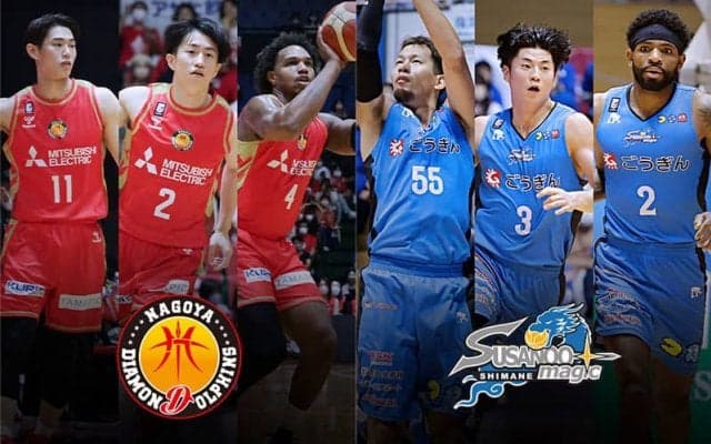 【名古屋Dvs島根】名古屋Dは勢いのまま地区首位撃破へ…島根はリバウンドが勝利へのカギ