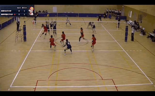 関西大学バレーボール連盟 女子1部春季リーグ戦 Aコート【見逃し配信】