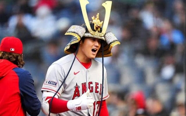 大谷翔平が今季最速「１８７キロ」の先制４号２ランに米驚愕「オオタニミサイル」「伝説は続く」