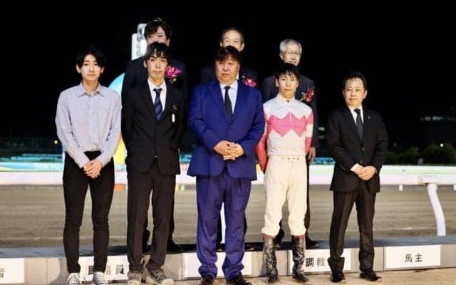 【東京スプリント】岩戸師「安心して見ていました」リュウノユキナが交流重賞3勝目