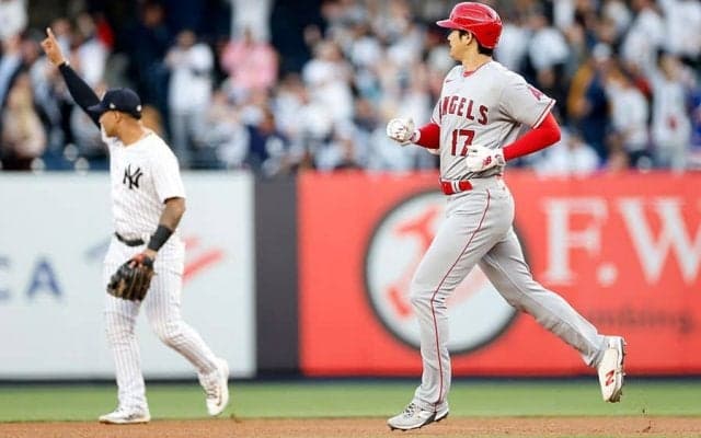 【MLB】ジャッジが超美技も「オオタニには感心」　大谷翔平の5号強奪に“ジョーク炸裂”