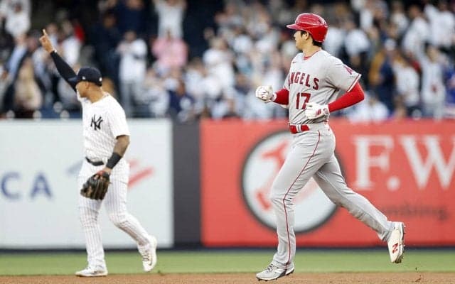 【MLB】大谷翔平の“幻の第5号”を強奪したアーロン・ジャッジも「彼は優れた才能の持ち主」と二刀流を称賛