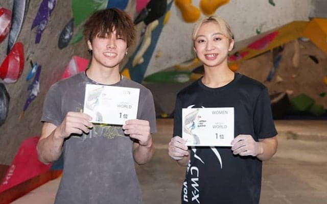 佐野大輝、石井未来がCW-X協賛の関西ボルダリング新コンペで優勝【Baby game 2023 レポート前編】