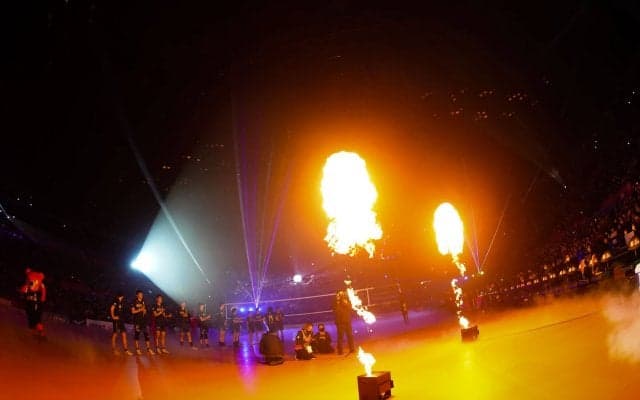 連日の大観客。東京GB主催の有明コロシアムで中学生たちが“目撃”したVリーグ