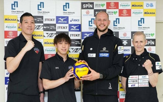 3連覇狙うサントリー大宅「最高のパフォーマンスを」　Ｖリーグ男女ファイナル記者会見