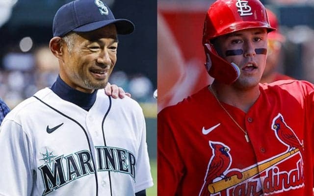 【MLB】ヌートバーは「イチローからサイン入りユニをもらう予定」　ニコニコ対面が「感動する」