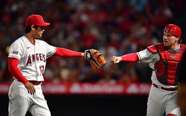 【MLB】大谷翔平は「何を投げてもエグかった」　代役捕手が抜群コンビ「見た中で一番いい球」