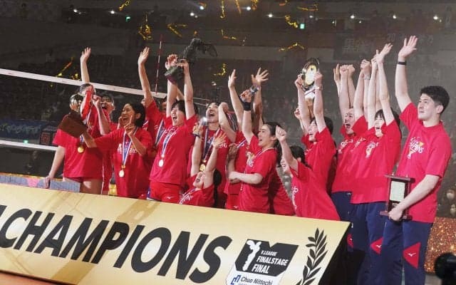 V1女子　NECが6年ぶり7度目の優勝　最終順位と個人賞が決定