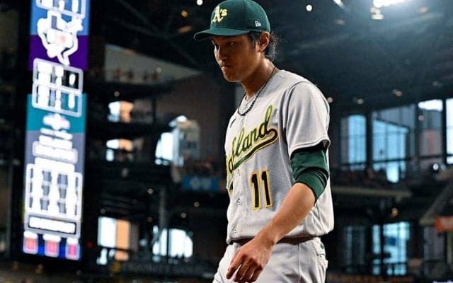 【MLB】藤浪晋太郎、3回途中8失点KOで4連敗　防御率14.40で遠い初白星…4四死球＆2暴投で崩れる