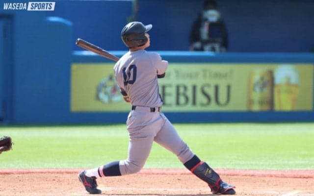 廣瀬に本塁打が飛び出すも明大投手陣を攻略できず痛い敗北／明大２回戦