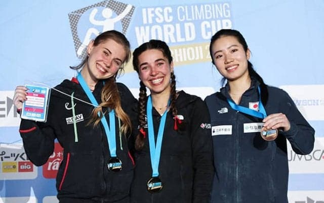 ラバトゥがW杯初優勝　3位・松藤も初表彰台【ボルダーW杯2023第1戦 八王子大会】