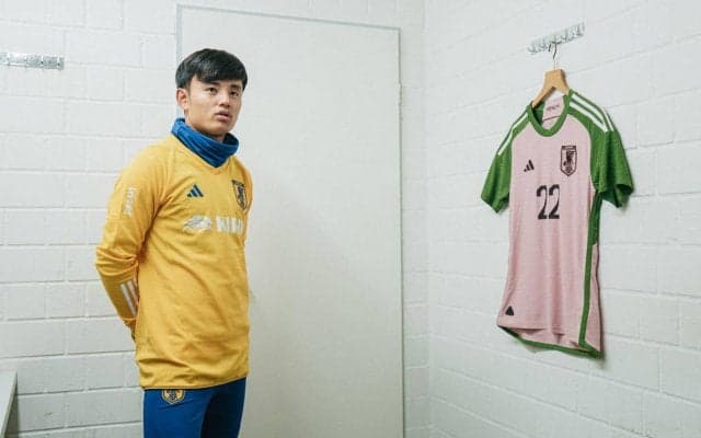 「傑作だ」「ただただ美しい！」海外の著名刺繍家が日本代表の桜餅ウエアをアレンジ、印象的な白い花や刺し子が賛辞集める「このリメイクは格好良い」