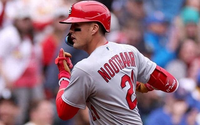 【MLB】先頭打者弾のヌートバー、吉田正尚＆大谷翔平と“同日HR”に歓喜「素晴らしいこと」