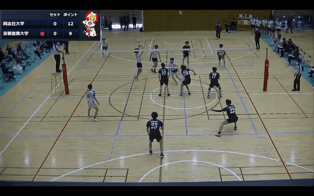 関西大学バレーボール連盟 男子1部春季リーグ戦 Bコート【見逃し配信】