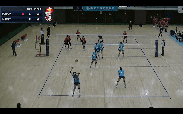 関東大学バレーボール連盟 女子1部春季リーグ戦 Bコート【見逃し配信】