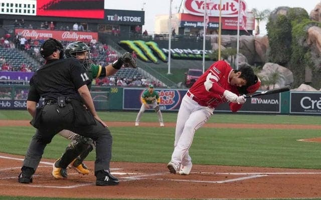 【MLB】大谷翔平、頭部への“危険球”を絶叫回避　リベンジ強烈二塁打で6点差逆転もお決まり投壊で“なおエ”